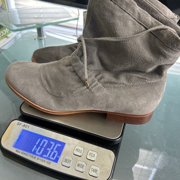 Clarks Alba Evie Ankle Boot Women's Size 7.5D faux suede ankle booties pull-on - Picture 10 of 10